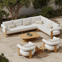 Ethereal Series Teak Outdoor Sofa Set