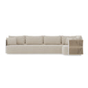 Ripple Series Aluminum Outdoor Sofa Set