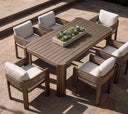 Muran Series Aluminum Outdoor Dining Set