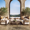 Muran Series Aluminum Outdoor Sofa Set