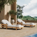 Serein Series Teak Sun Lounger