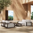 Grace Series Aluminum Outdoor Sofa Set