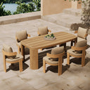 Serein Series Teak Outdoor Dining Set