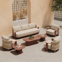 Aria Series Aluminum Outdoor Sofa Set