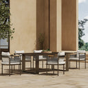 Zenia Series Aluminum Outdoor Dining Set