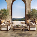 Muran Series Aluminum Outdoor Sofa Set