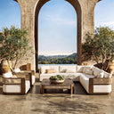 Muran Series Aluminum Outdoor Sofa Set