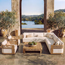 Muran Series Teak Outdoor Sofa Set