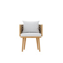 Ripple Series Teak Outdoor Dining Set