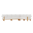 Ethereal Series Teak Outdoor Sofa Set